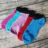 Wholesale Pink Black Socks Love Ankle Socks Multicolors Cheerleaders Sports Short Sock Girls Women Cotton Sports Socks Pink Football Sneaker