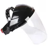 Transparent svetsverktygsvetsar headset slitskyddsmasker Auto Darking Welding HelmetsFace Maskelectric Mask9623772