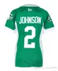 custom 2019 Men Saskatchewan Roughriders DL Micah Johnson #2 real Full embroidery College Jersey or any name or number jersey