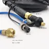 DKJ10-25 DINSE-adapter Snelle connector met complete 4 m Blue Head Body TIG-9 WP-9 WP9 TIG Weldoorts