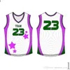 Mens 2020 Jersey Top Stitched Logos Basketbal Draag Hoge Kwaliteit S-XXXL Goedkope Wholesale Roofy Logos233333333
