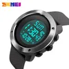 Mens Sports regarde les femmes plongeant 50m Digital LED Match Men de montre des hommes Fashion Casual Electronics Wrists Reloj Hombre Skmei Ly191240A