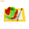 3.4Inch Multifunctional round ashtray High temperature resistance silicone ash tray cigars accessories tobacco ash box smoking
