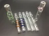 Coloré coloré Labs verre spirale herbe sèche tabac à pipe en verre tuyau Steamroller fumant la pipe à la main Livraison gratuite