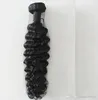 New Deep Wave Curl Tessitura Trama dei capelli Miscela di capelli umani Futura Estensione del tessuto dei capelli ricci miscelati in fibra sintetica