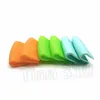 Mini gants de four chauds en silicone couleur bonbon gants anti-brûlure résistants à la chaleur pour pinces de cuisson maniques et maniquesKitchenwareT2I5550