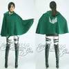 Nieuwe Anime Aanval op Titan Shingeki geen Kyojin Levi Eren Mikasa Cosplay Kostuum Outfits Halloween Kostuums voor Vrouwen Mannen Custom Elke 207N