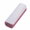 2000Mah Mini Portable Power Bank Batterie de secours USB Chargeur universel avec emballage de vente au détail + câble pour téléphone portable