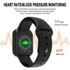 I5 intelligente montre étanche Moniteur de fréquence cardiaque Fitness Tracker Pression Artérielle Multiple Sport Smart Mode montre Wristband pour iOS Android 36XY