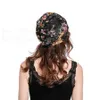 여성 패션 머서 법 레이스 풀오버 모자 Flowral 레이스 터번 비니 모자 봄 가을 3 색 RRA1936