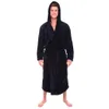 Men Lengthened Plush Shawl Bathrobe Home Clothes Kimono Flannel Robe Coat Underwear plus size for Male Dressing Gown Robes263e