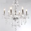 Modern Chandelier Lustre Crystal Chandeliers 4/6/8/10/12/15/18 Arms Optional Lustres De Cristal Chandelier LED Without Lampshade280H