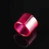 Vattenpipor Ruby insats kvarts bangers skål för OD 25mm 2mm spik glas bong vattenrör dutta oljeriggar