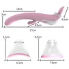 Omysky sugande vibrator blowjob tunga vibrerande bröstvårtor sugande sex oral slickande klitoris vagina stimulator sex leksak för kvinnor y191026