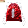 Subliamtion blank backpack sequins Drawstring bag For thermal/Heat transfer printing consumables 35cm*45CM