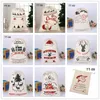 Newest 10 Styles Christmas Gift Bag Large Heavy High Quality Candy Drawstring Bags Stocking Decoration Santa Claus Sack 08