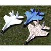 Nya Barn Plane Modell Outdoor Fun Hand Kasta Glider Fighter Warhawk Aircraft Inertial Foam EPP Flygplan Toy 10 st Blanda Partihandel