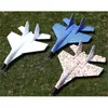 Nouveau enfant Planifier modèle extérieur amusant à main jetant un avion de chasse à planeur Warhawk Warhawk mousse inertielle Epp Airplane Toy 10 PCS Mélange en gros