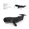 Giocattolo modello balena, 9 animali marini modello solido, simulazione alta di grandi dimensioni, per insegnamento cognitivo per bambini, regalo per bambini, ornamento Orcinus Orca Shark Whale Humpback Pottwal Grampus