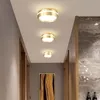 Entrance hallway lamp Simple modern creative staircase hallway corridor light light luxury cloakroom Nordic ceiling lamps RW211217m