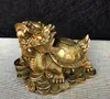 Usine directe Seiko Dragon tortue décorations Jinyu Mantang famille maison Wangzi mère Dragon tortue maison métal artisanat en gros