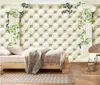 3D-Bilder im europäischen Stil Roman wwallpapers Spalt Wohnzimmer Soft-Pack-TV Hintergrundwand