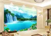 Custom photo wallpapers 3d murals wallpapers Idyllic alpine flowing forest landscape mural living room TV background wall papers home decor