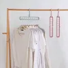 9 Hole Space Saving Hanger 360 Rotating Magic Hanger Multi-function Folding Hanger Wardrobe Drying Clothes Storage 50pcs EEA1420-4