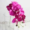Orchidee Künstliche Blumen DIY Künstliche Schmetterling Orchidee Seidenblume Bouquet Phalaenopsis Hochzeit Dekoration 6 Farben