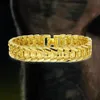 Fashion-l Designer Luxury Gold Plated Snake Chain Mens Bracelet Wristband Hip Hop Punk Rapper Bracelets Jewelry Birthday Gifts for Guys