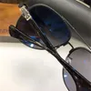 Nuevos hombres Deseando gafas de sol PAI Diseño Gafas de sol Gafas de sol Piloto Metal Marco Recubrimiento superior Calidad Gafas Estilo UV400 Lente.