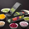 Küche Gemüseschneider multifunktionaler Mandoline Slicer Obst Kartoffelschaltwagen Karotten Reib Zubehör Gemüse Tool6588700