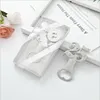 50pcs Birthday Party Souvenir Silver 25th Bottle Opender Digital 25 Ouvreteurs de bière dans Boad Box Mariage Anniversaire Presents