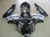 Injection Bodywork fairing kit for Honda CBR600RR 03 04 west sticker black motorcycle fairings set CBR600RR 2003 2004 JK30