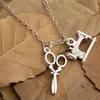 Sewing machine scissors clothing designer tailor pendant mother's day gift Pendant Necklace Jewelry good friend, clavicle chain Gift 509