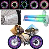 Lights Sports and Outdoors Colorful Bicycle Bike Cycling Wheel Spoke Light 32 LED pattern Waterproof Accessories