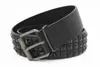 Brillant Pyramid Mode Rivet Ceinture MenWomens Ceinture cloutée Punk Rock avec boucle ardillon T200113