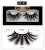 6D Natual False Eyelashes Extension Faux 3D Mink 25mm Lashes Bulk 100 Volume Natural Long Hair Makeup5515689