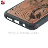 Cell Phone Cases made of Real Rosewood with Engraving Pattern For Samsung S7 S8 S9 S10 S10+ Note 8 9