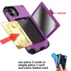 Für Samsung Galaxy S10 Plus mit Spiegel Wallet Card Slot Holder Hidden Back Paper Protection Phone Case für Samsung S10 E S9 E8 Plus