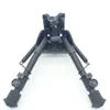 Nya designben 6 '' till 9 'tum Tactical Bipod Spring laddad med snabb retraktionsknapp Picatinny Adapter