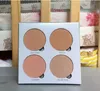 I lager! Hög kvalitet! Make Up Bronzers Highlighter Makeup 4 Färger Ögonskugga Ansiktspulver Blusher Palett 1pcs