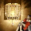 LED -ljuskronor Vägglampor Hem Crystal Sconce Lamp Pendant Light Fixture Belysning Chandelier Bed