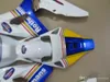 Injectie Mold ABS Plastic Fairing Kit voor HONDA CBR1000RR 06 07 WITTE BLAUWE FUNLINGS CBR1000RR 2006 2007 OT11