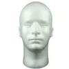 5 pacchetto da 20quot maschio polyfoam schiuma mannequin manyin testa parrucca per cappello occhiali 4689952