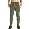 Casual Calças Men completa sportswear Cotton Elastic Mens Academia Workout Sweatpants Calças Jogger Correndo Calças YF-22 #