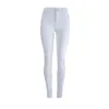 Kvinnor denim skinny jeans mjuka och bekväma stretch penna byxor smala långa byxor L50 / 0204