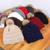 Winter Warm Thicken Plush Women's Beanies Adult Knitted Caps Weave Hats Girls Hat Casual Cap Outside Skiing Headgear