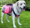 Foldbar Pet Sadel Bag Callapsible Dog ryggsäck Utomhus Waterproof Hound Travel Camping vandringshund Back Pack för stora hundar 5PCSLO5544901