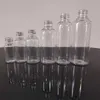 10ml 20ml 30ml 50ml 60ml 100mlパッキングボトル空のペット透明なプラスチック細かいミストスプレーボトル旅行エッセンシャルオイル香水